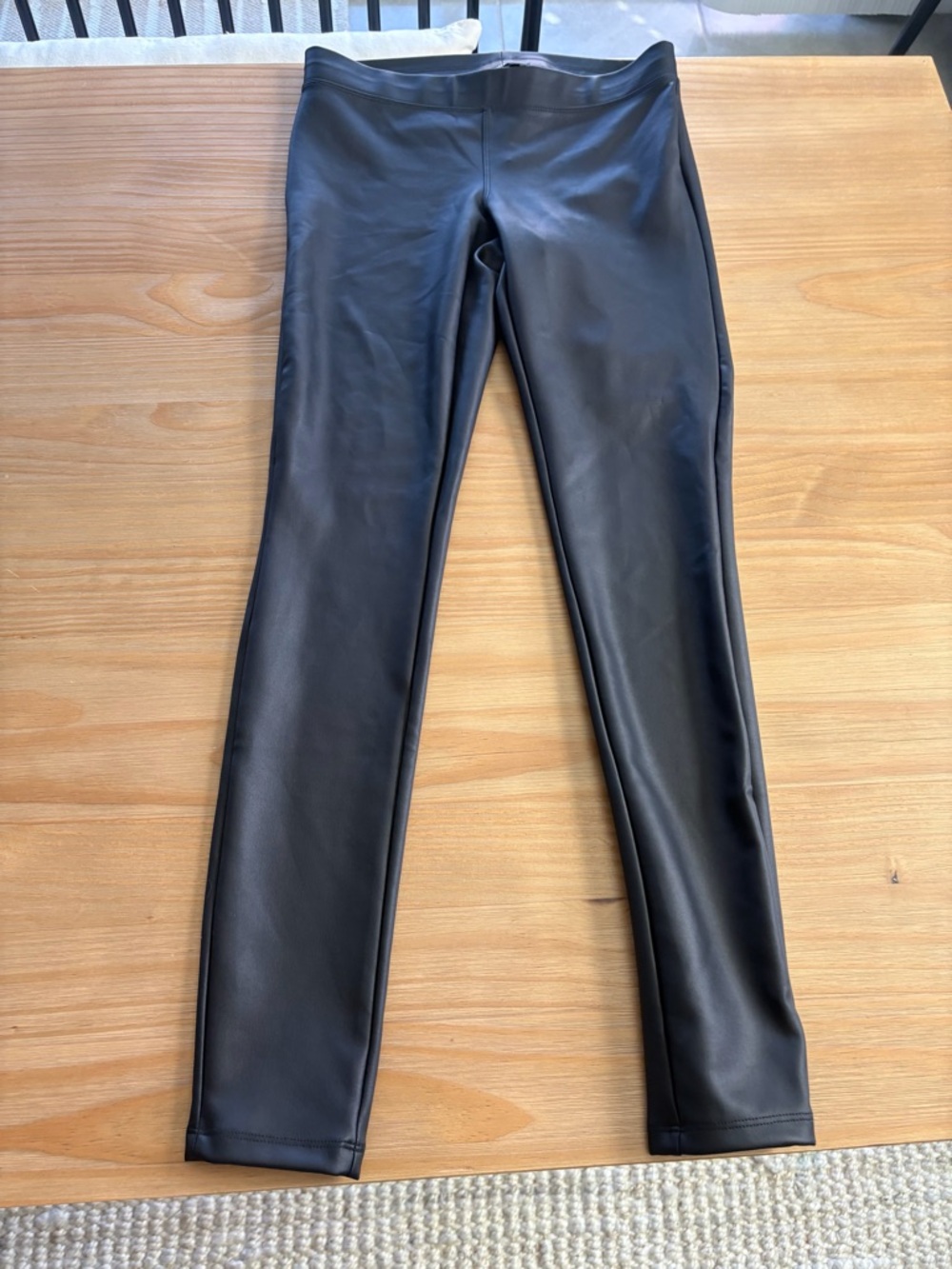 Express Black Faux Leather Leggings